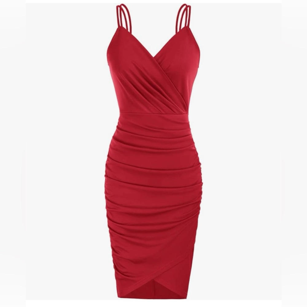 Grace Karin Red Dress EUC - Picture 3 of 4